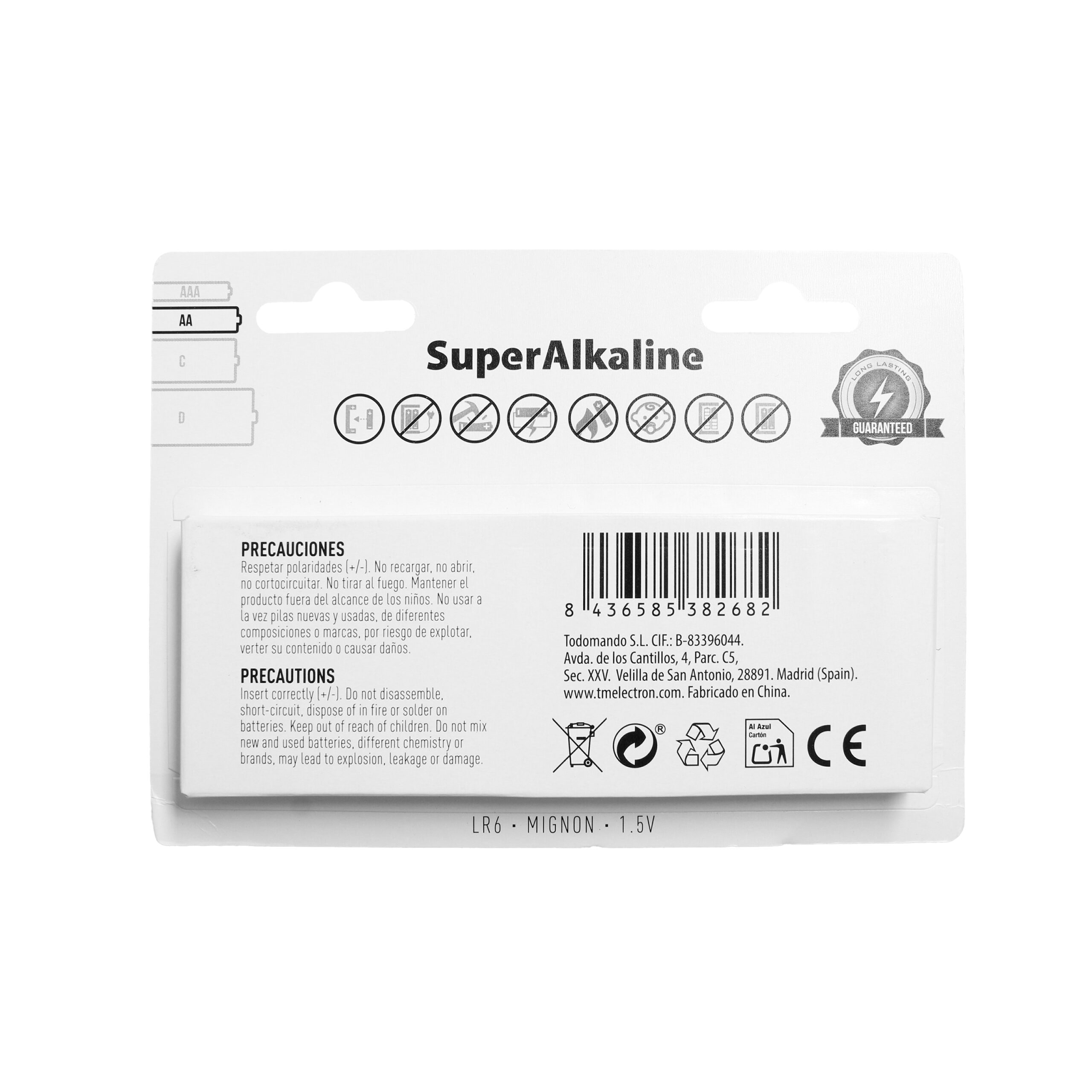 Pila super alcalina - Imagen 2