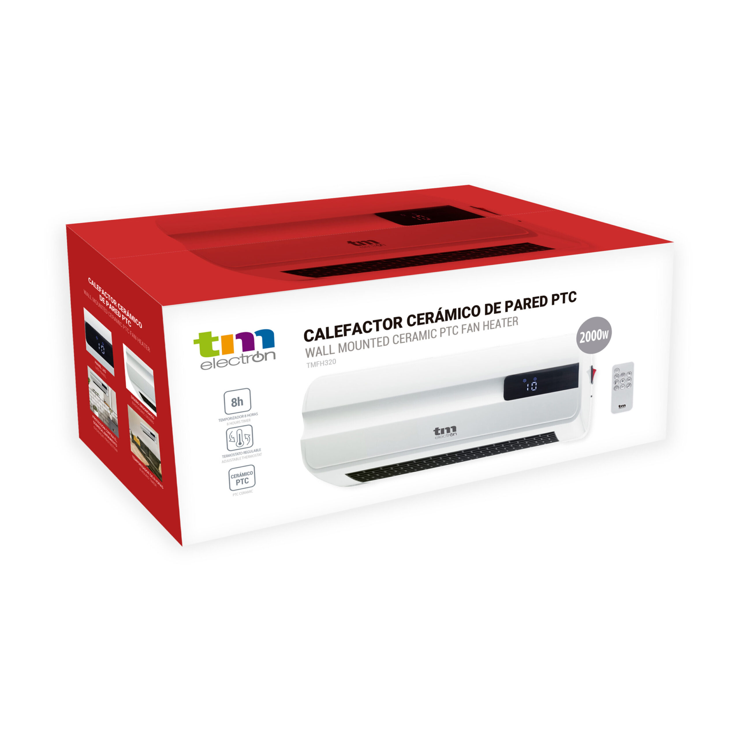 Calefactor cerámico de pared PTC - Imagen 8