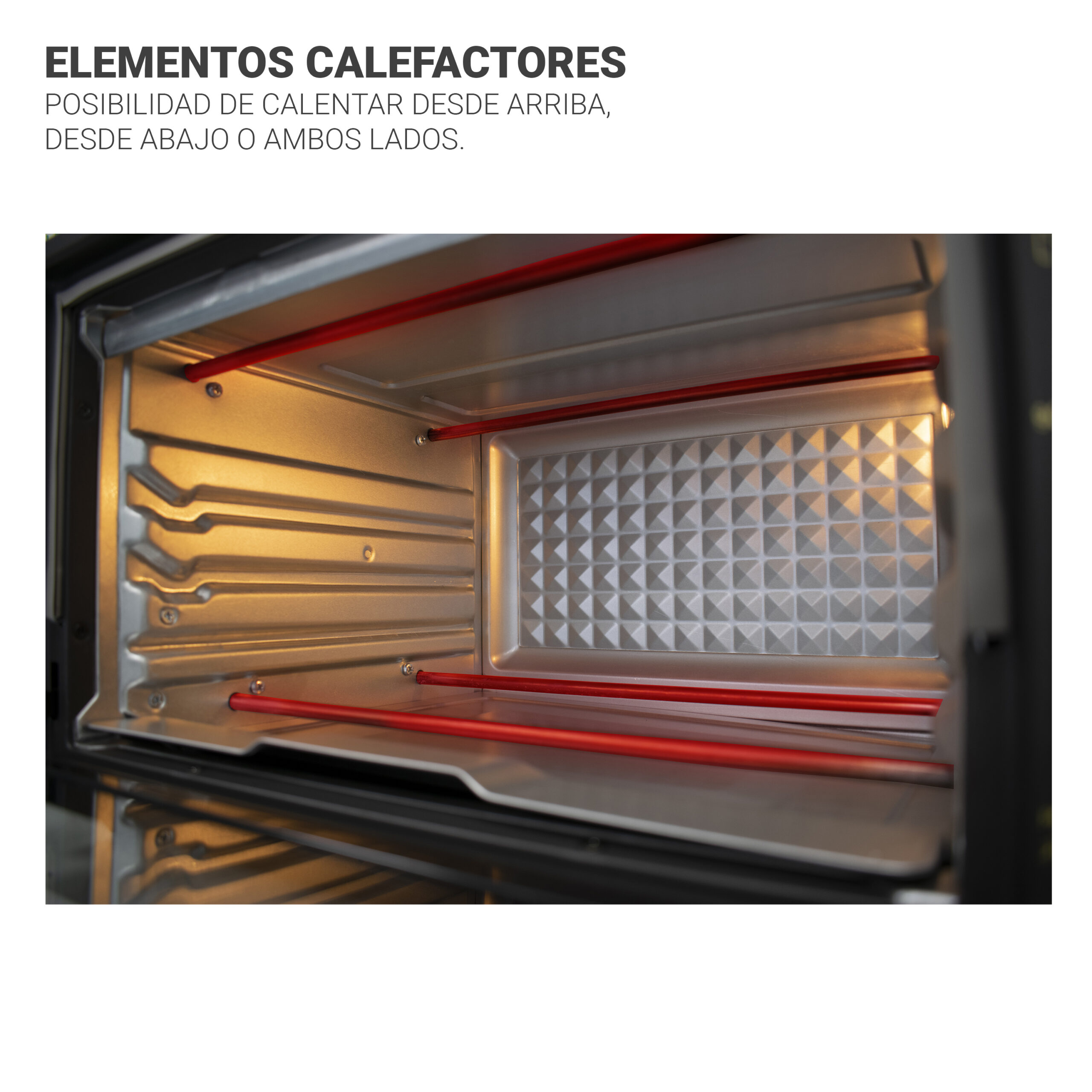 Horno freidora de aire 20L (beige) - Imagen 9