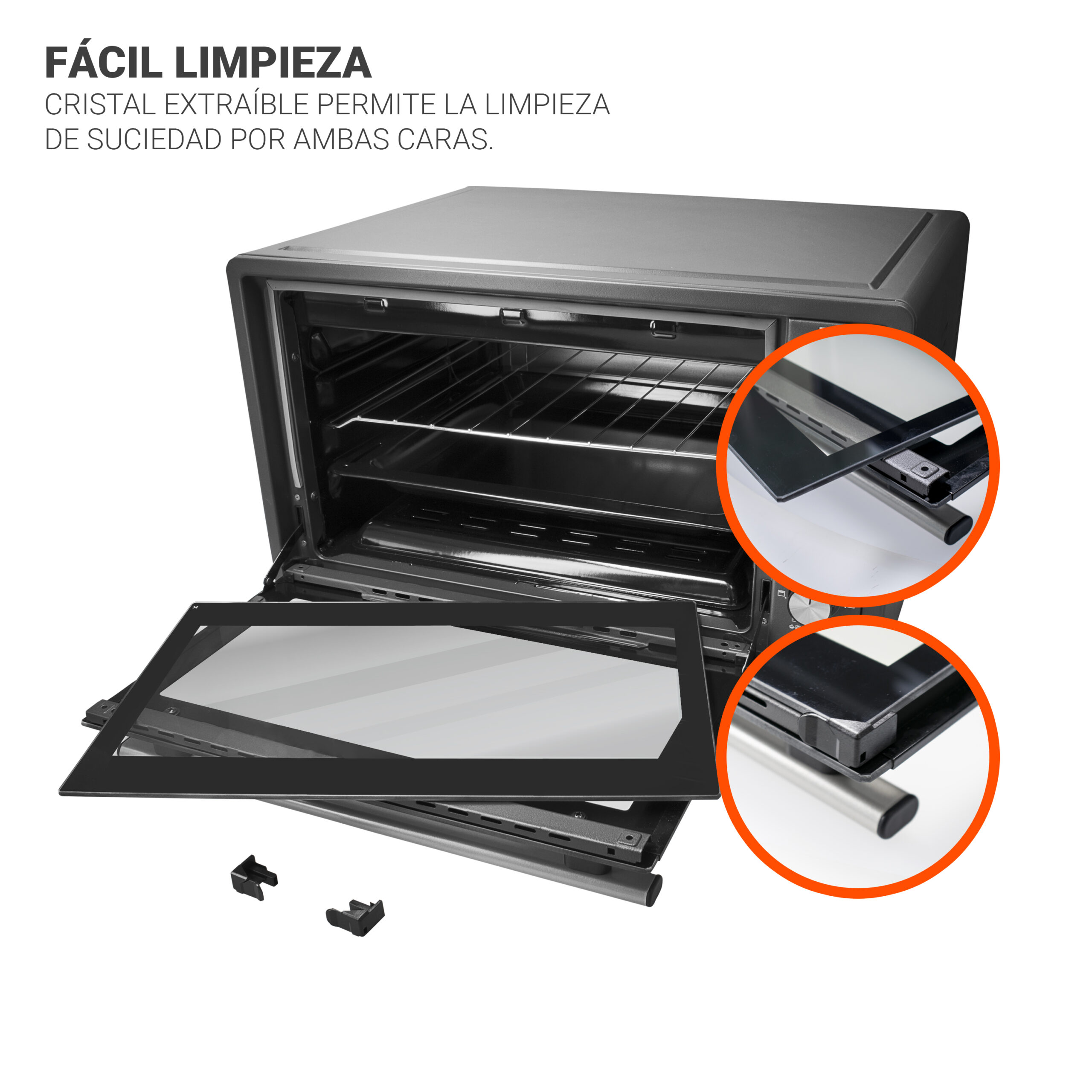 Horno convección de sobremesa 37L - Imagen 8