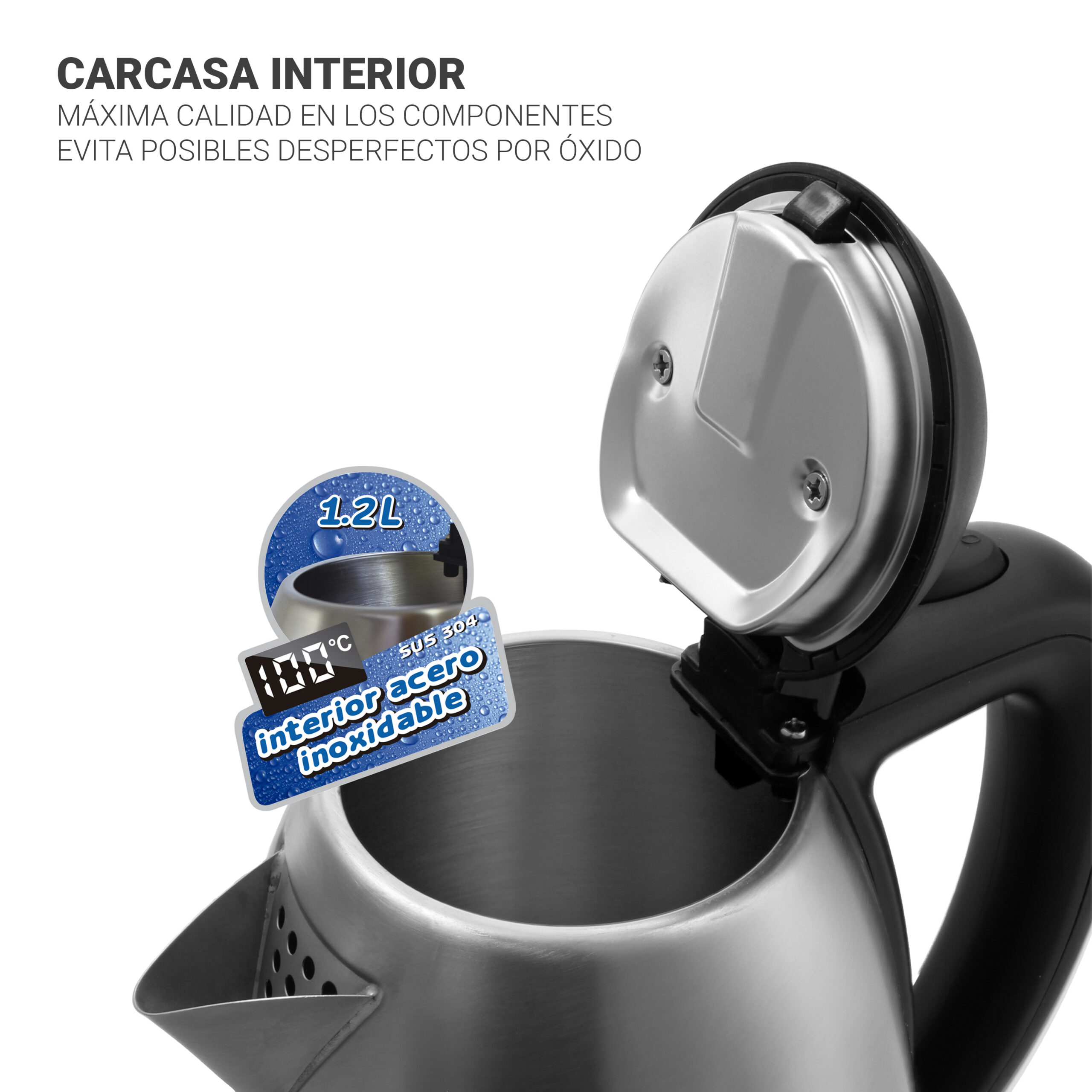Hervidora 1,2L. - Imagen 4