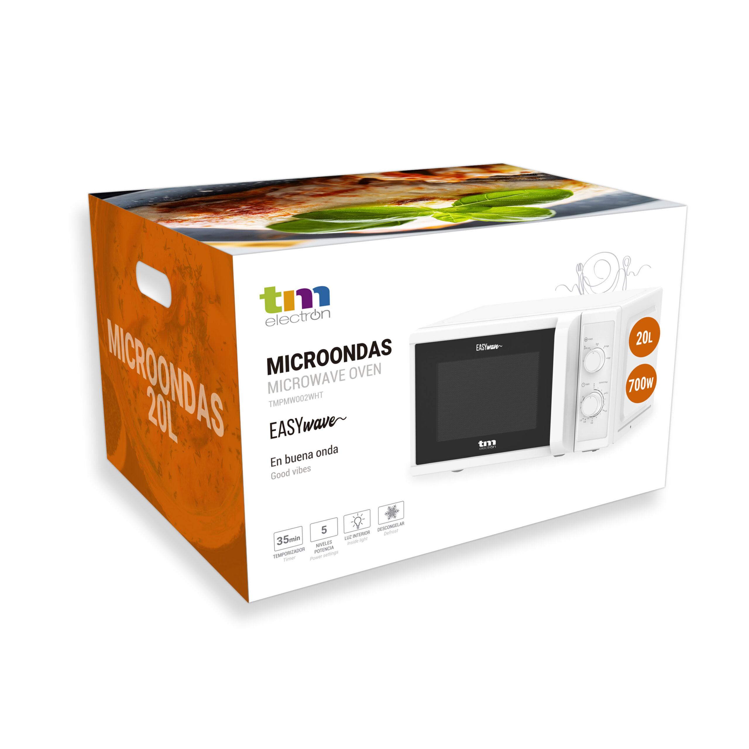 Microondas blanco - Imagen 8