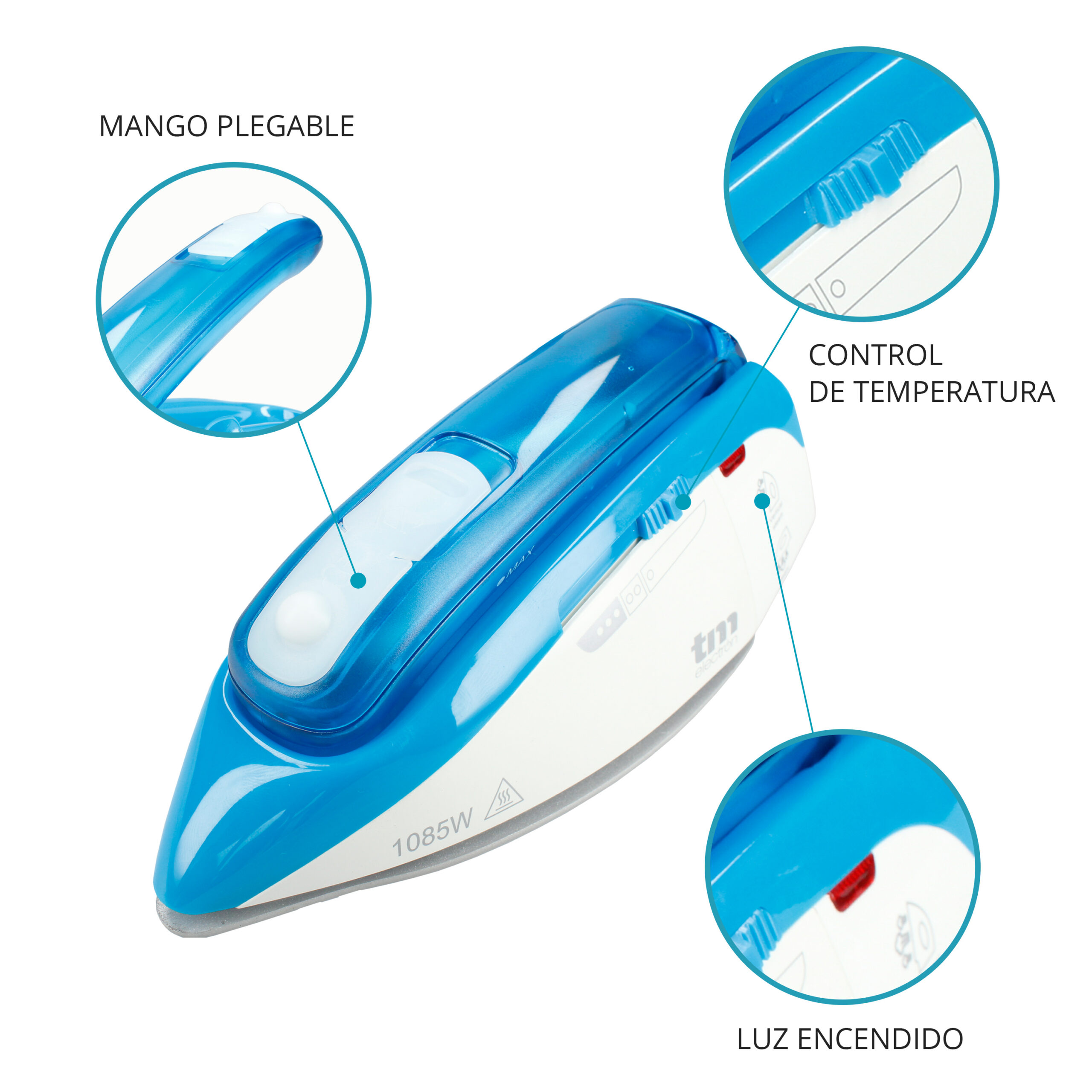 Plancha a vapor de viaje - Imagen 4