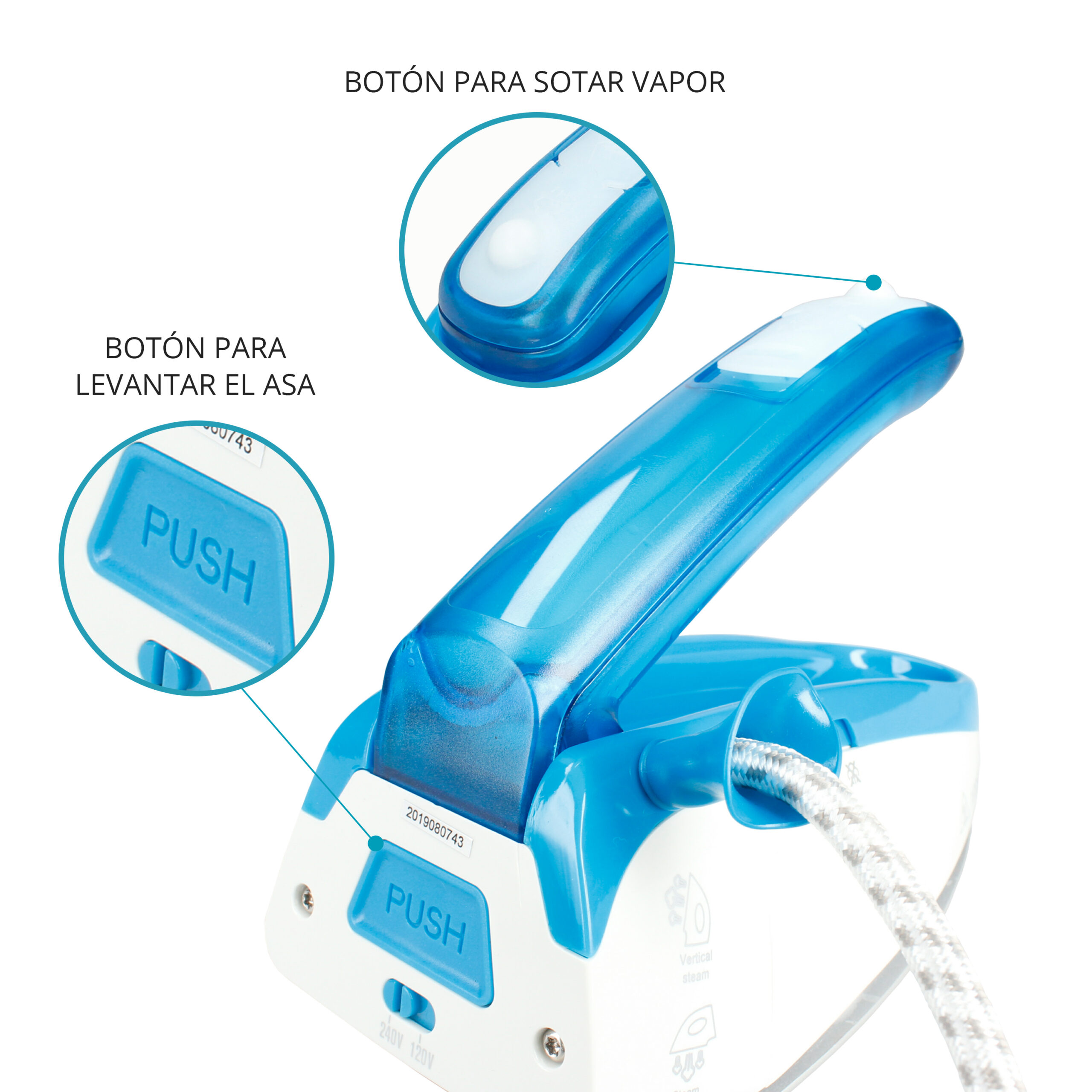 Plancha a vapor de viaje - Imagen 5