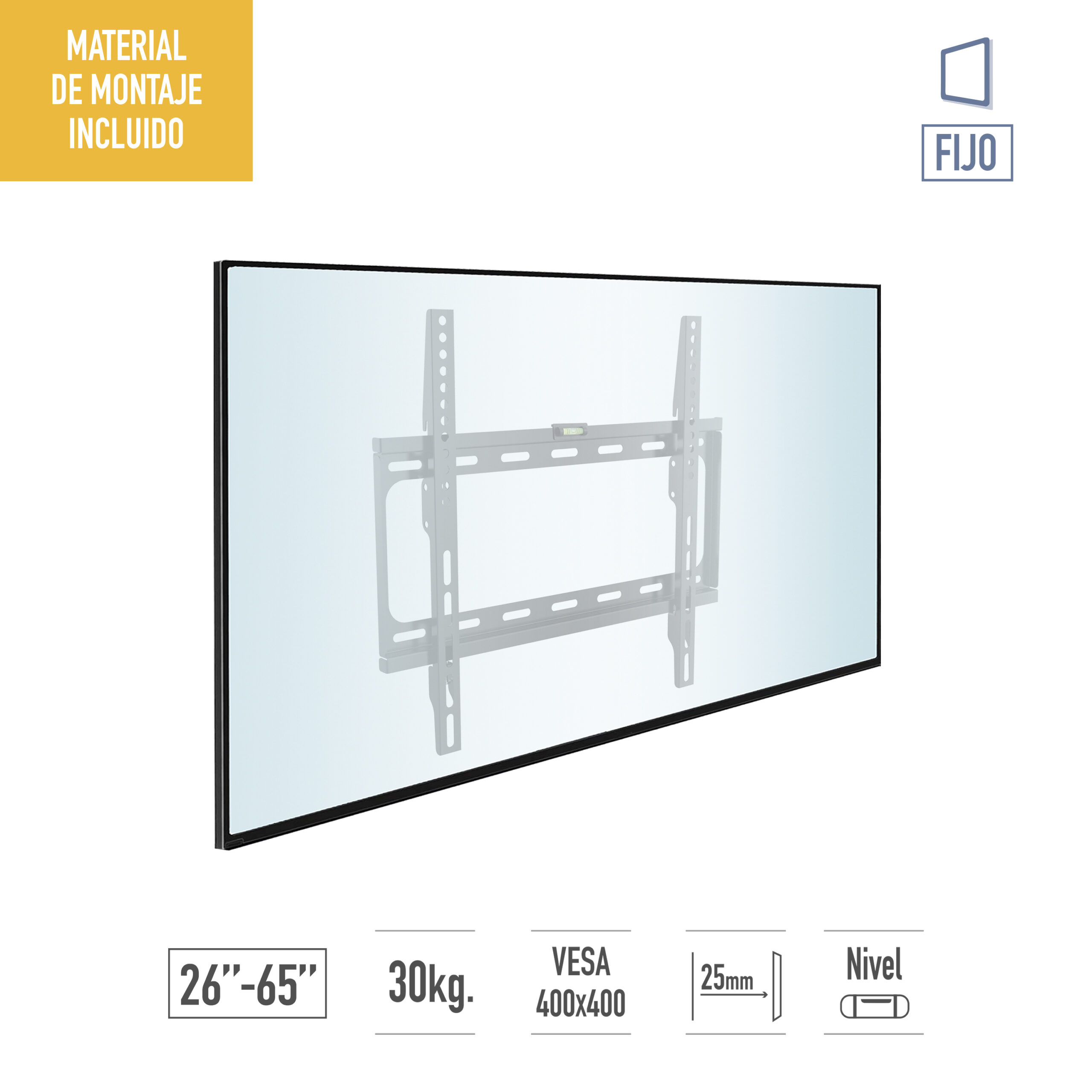 Soporte de pared fijo - Imagen 2