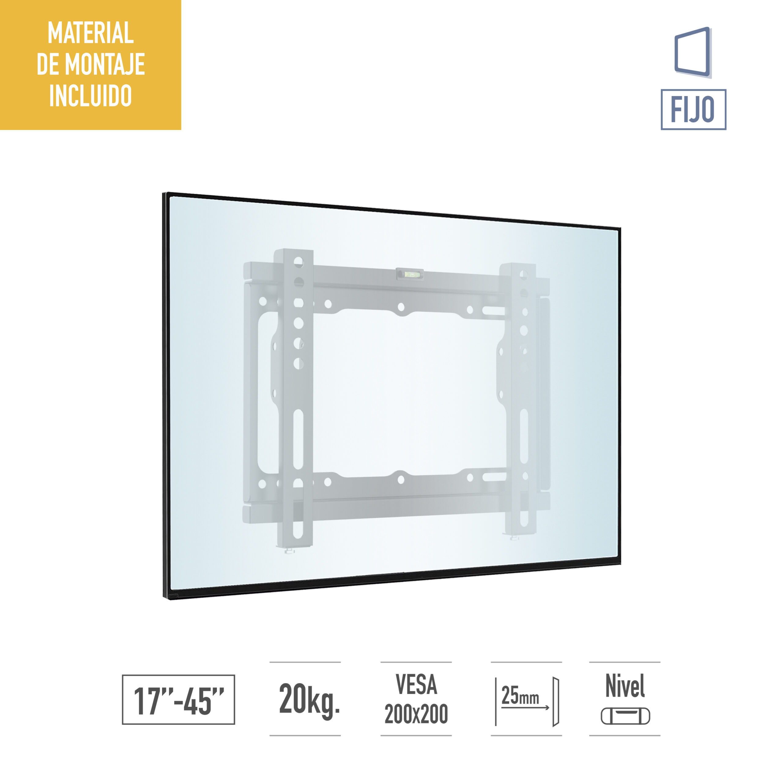 Soporte de pared fijo - Imagen 2