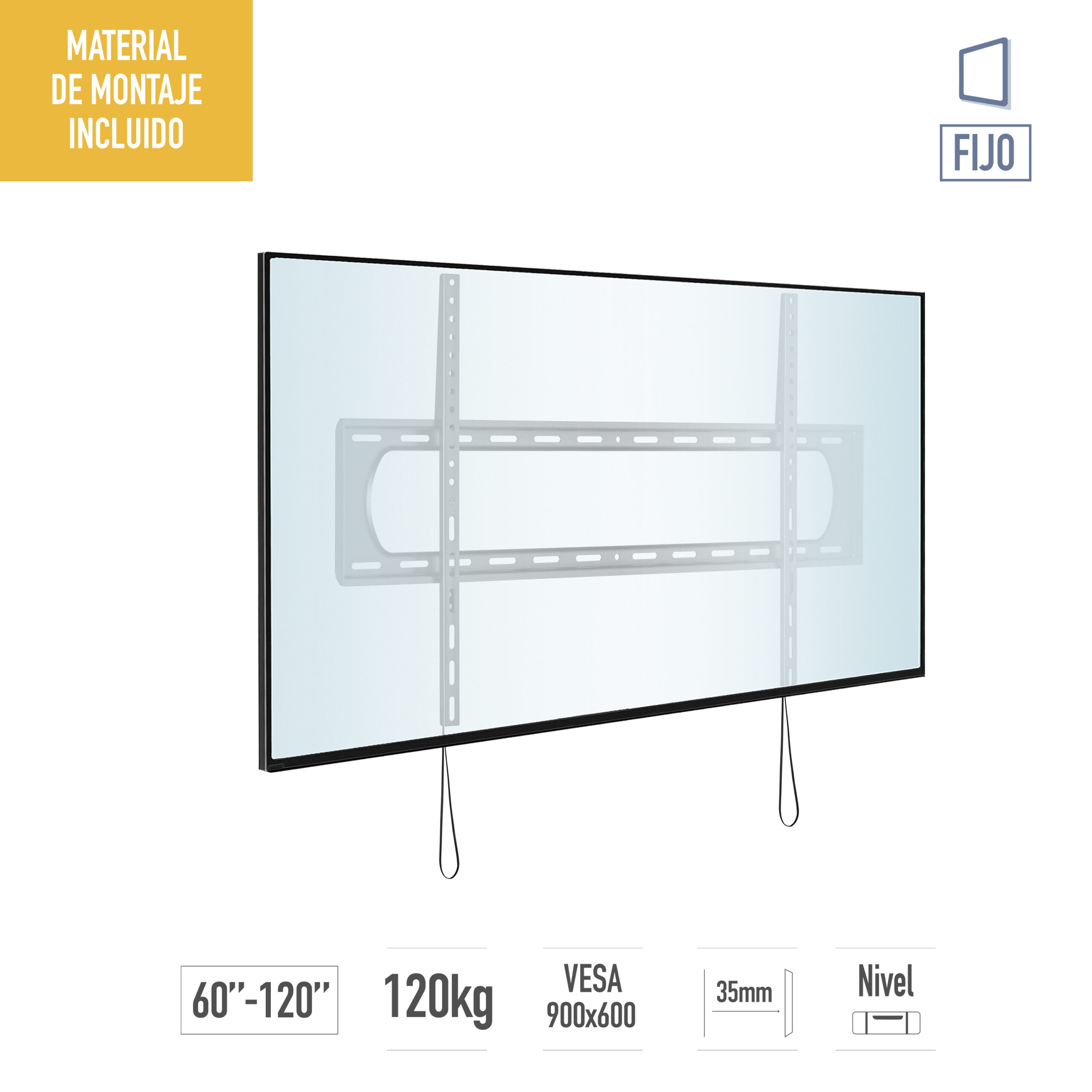 Soporte de pared fijo - Imagen 2