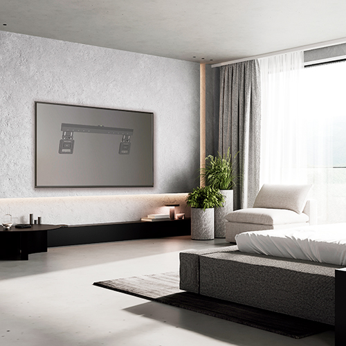 Soporte fijo de pared TV ultrafino para TV - Imagen 6