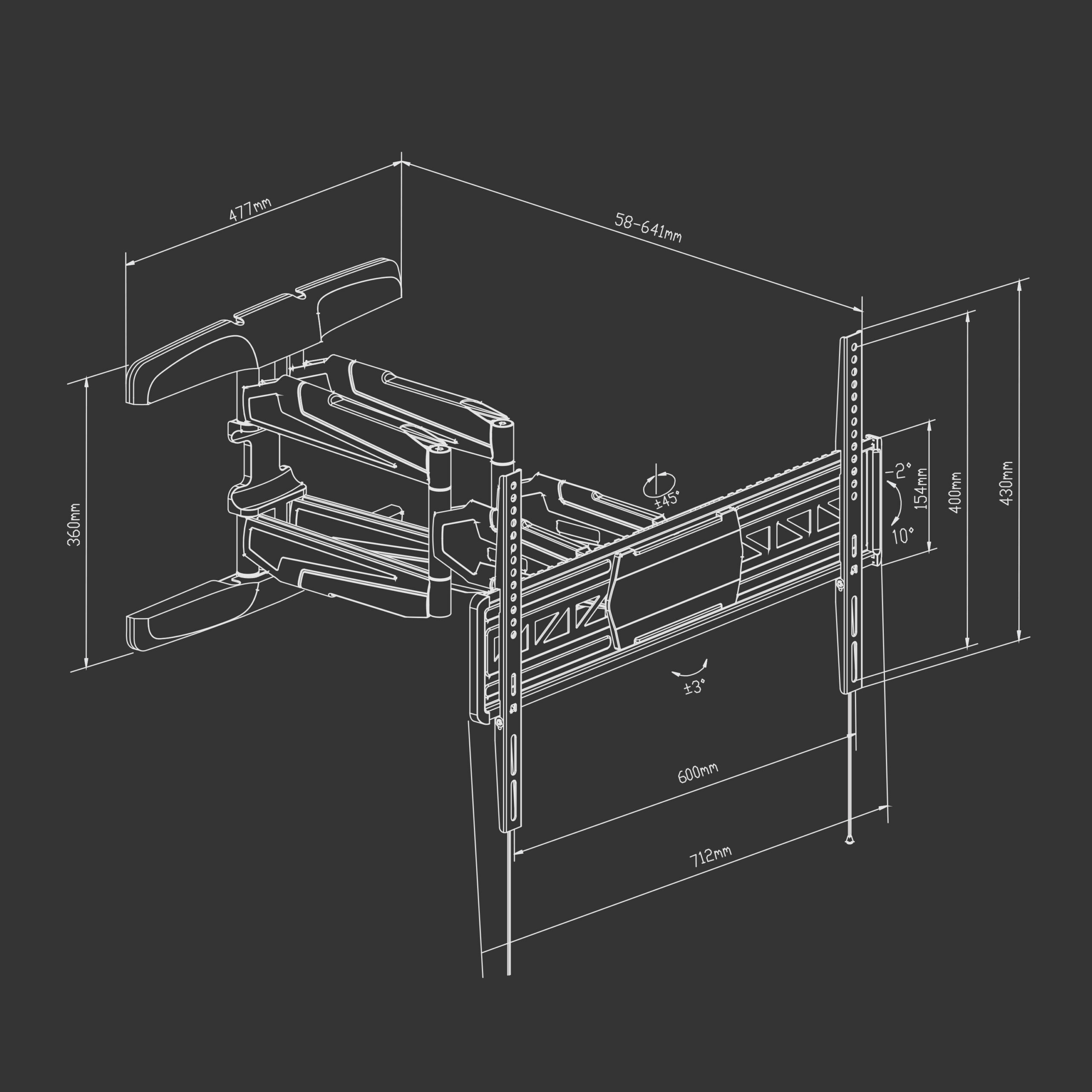 Soporte de pared giratorio - Imagen 5