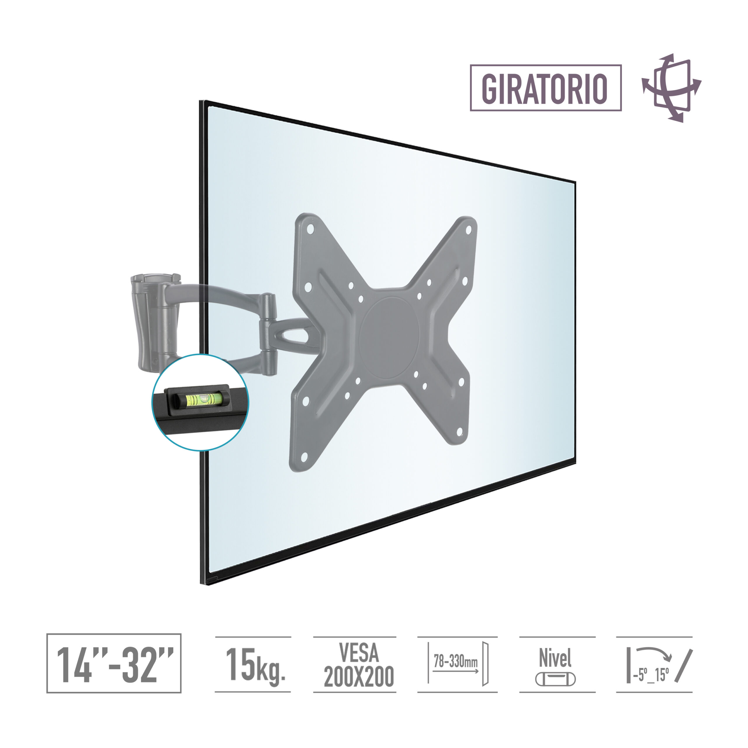 Soporte de pared TV - Imagen 2