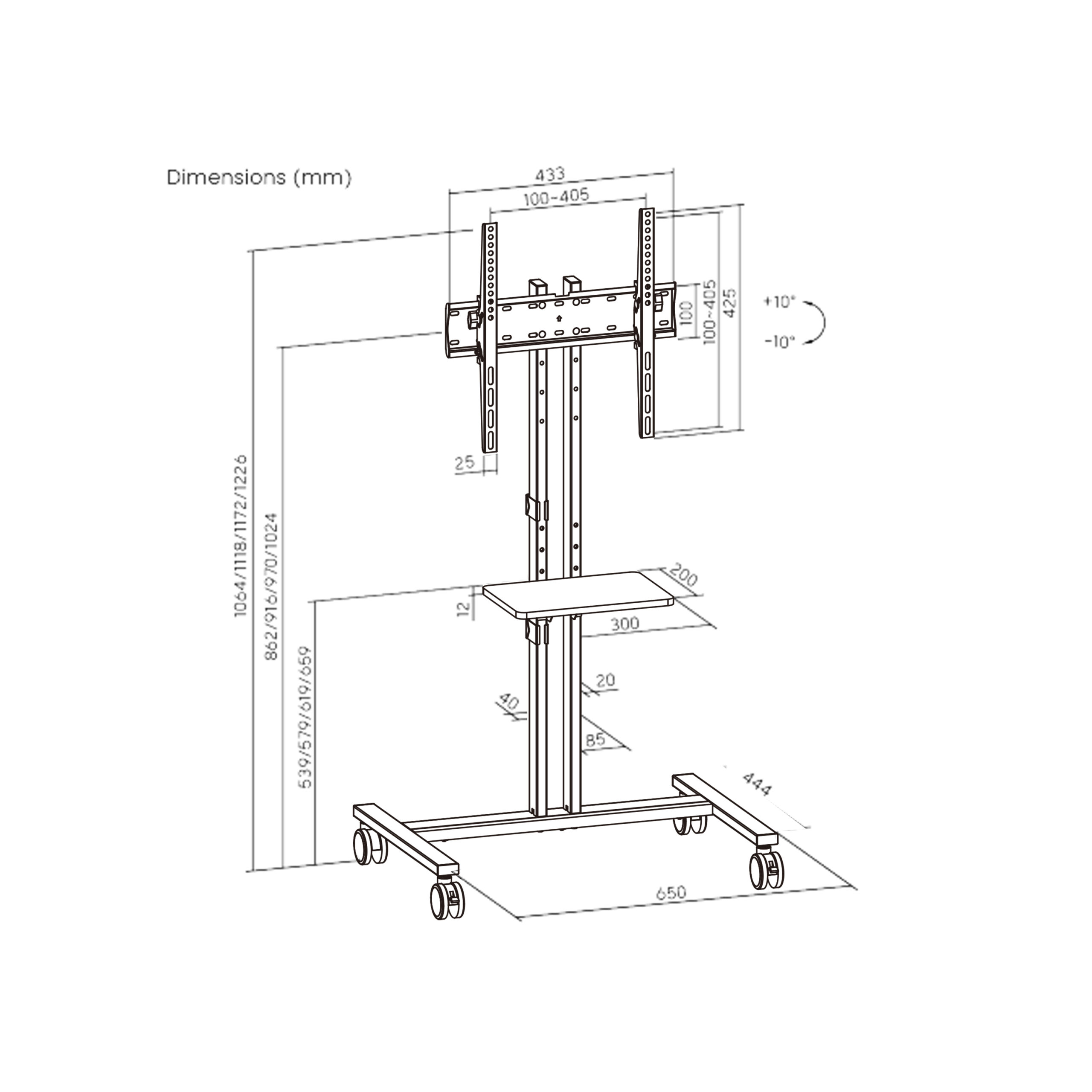 Soporte suelo para tv - Imagen 6