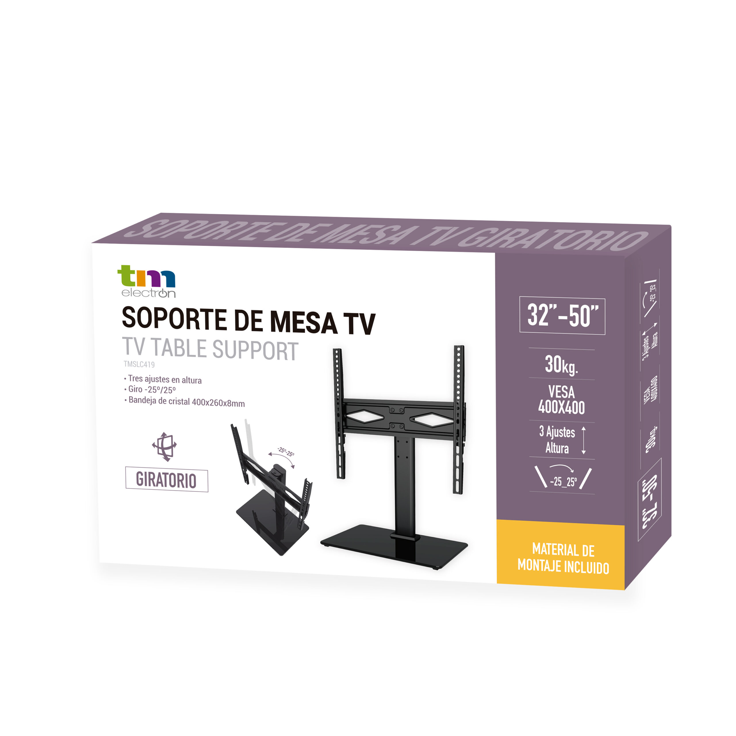 Soporte de mesa TV 32" - 50" - Imagen 6