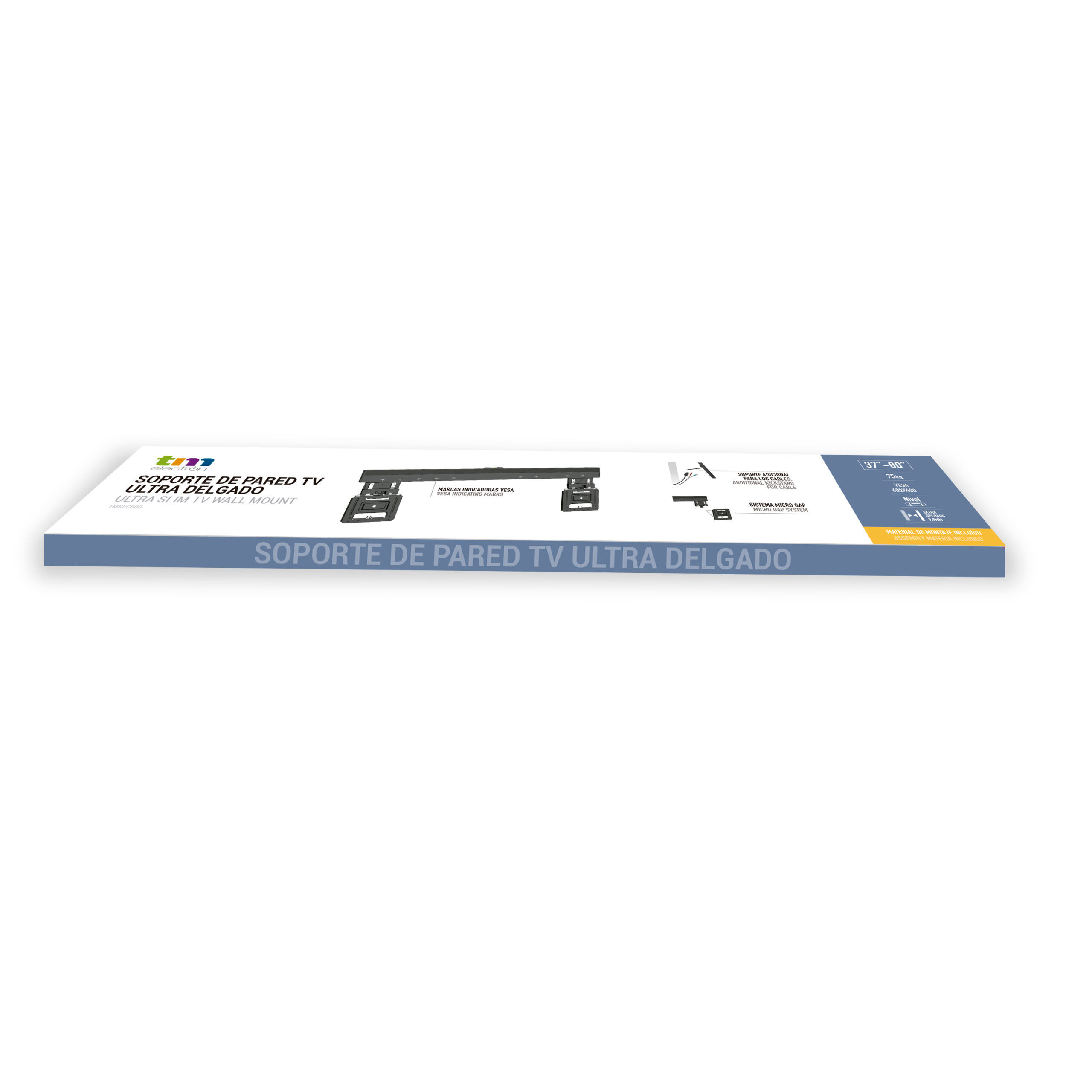 Soporte fijo de pared TV ultrafino para TV - Imagen 5