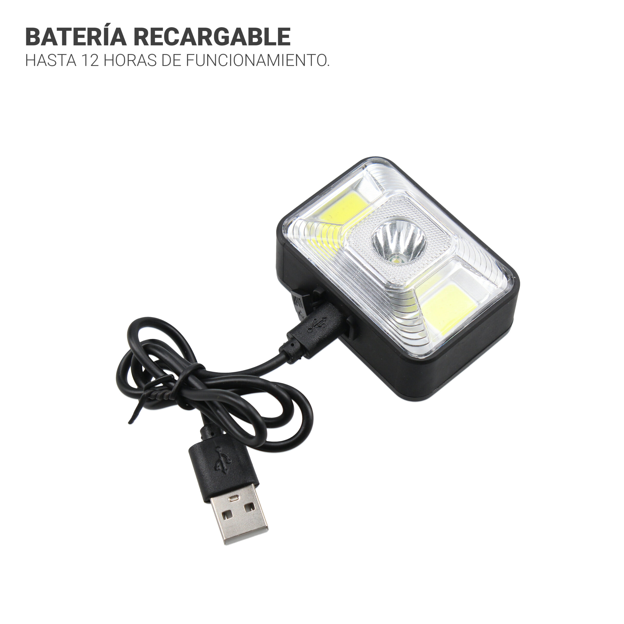 Linterna frontal LED recargable - Imagen 5