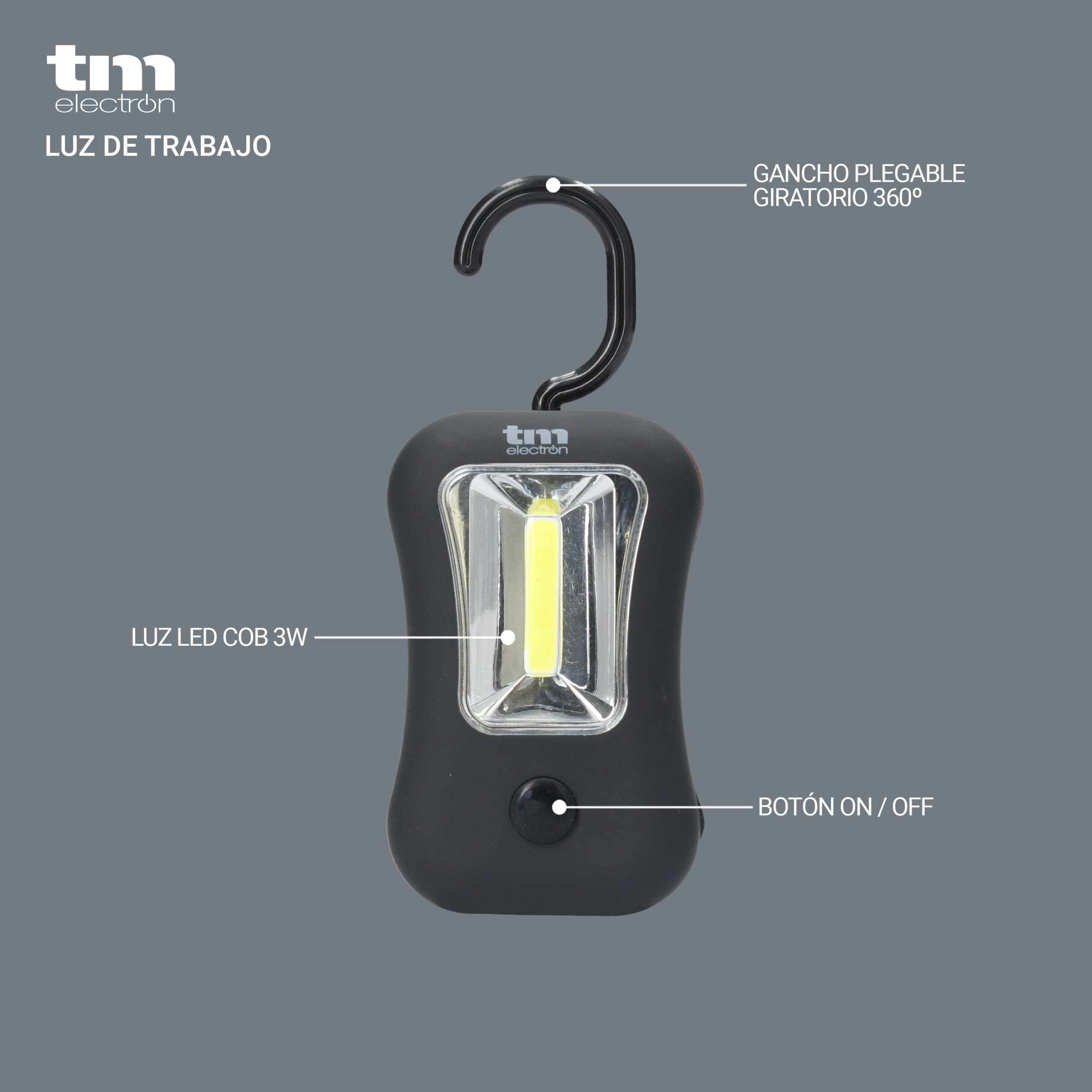 Linterna portátil 4 LED - Imagen 2