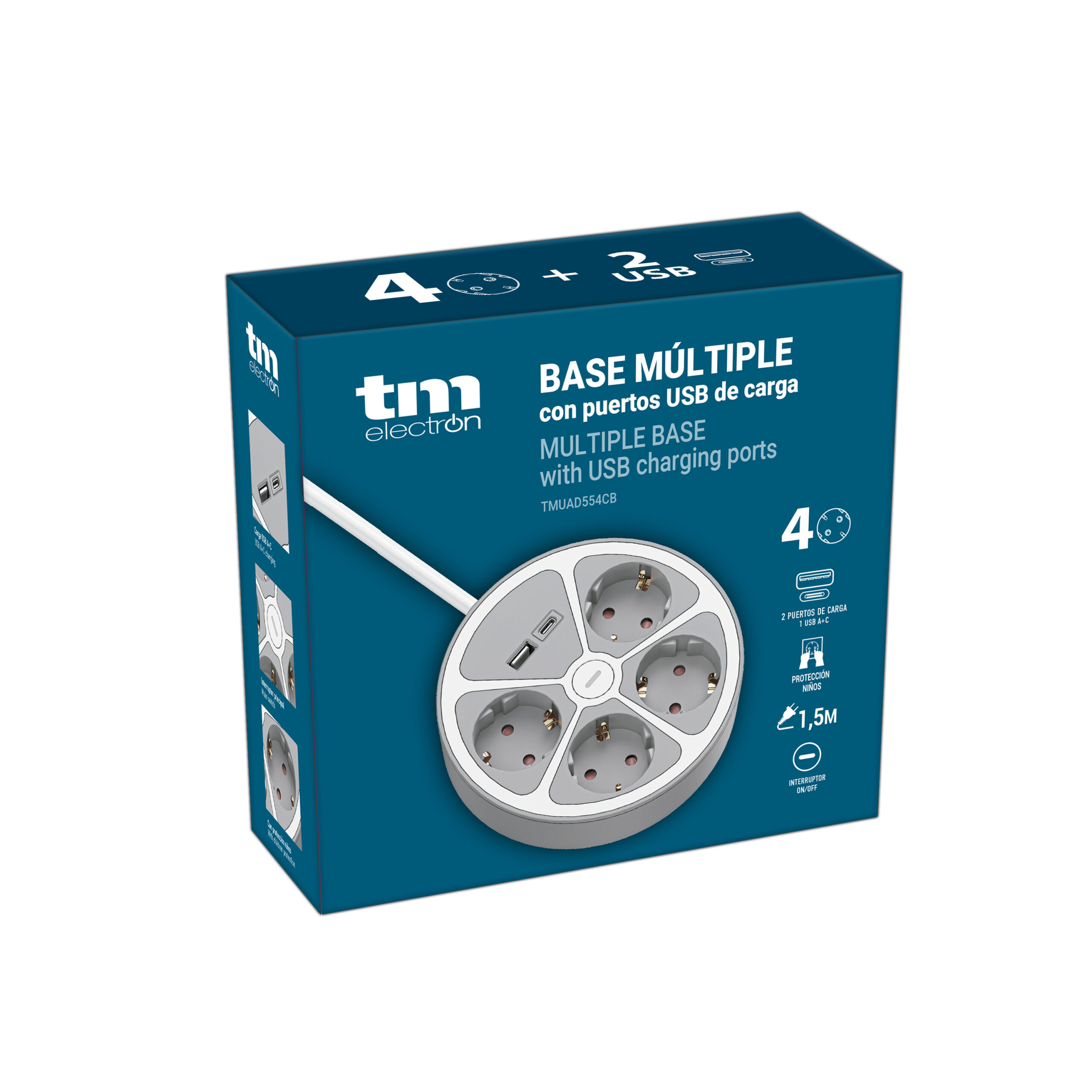 Base múltiple con USB - Imagen 7