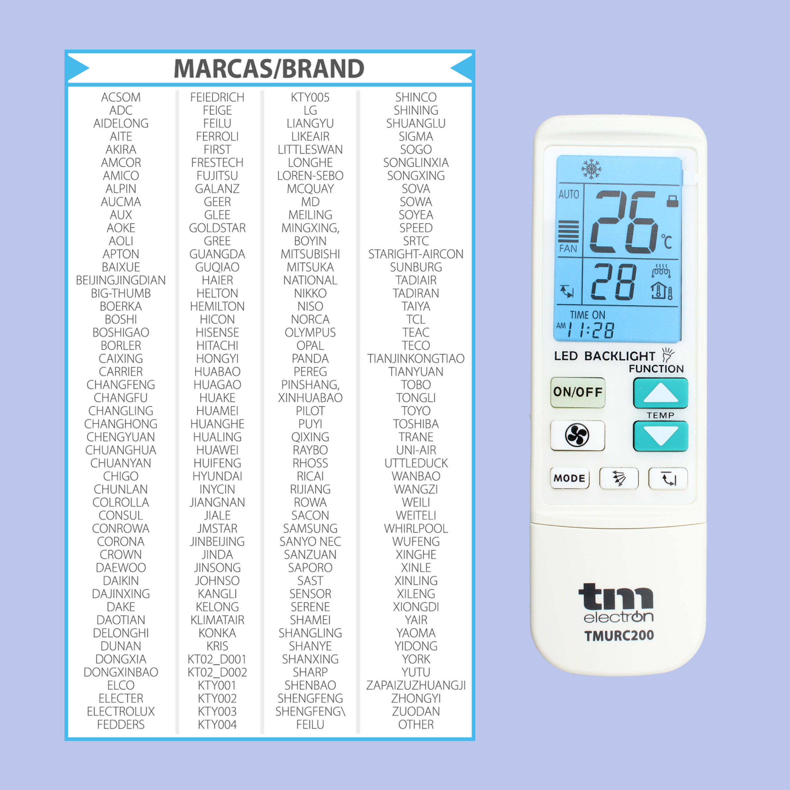 Mando a distancia universal de aire acondicionado - Imagen 7