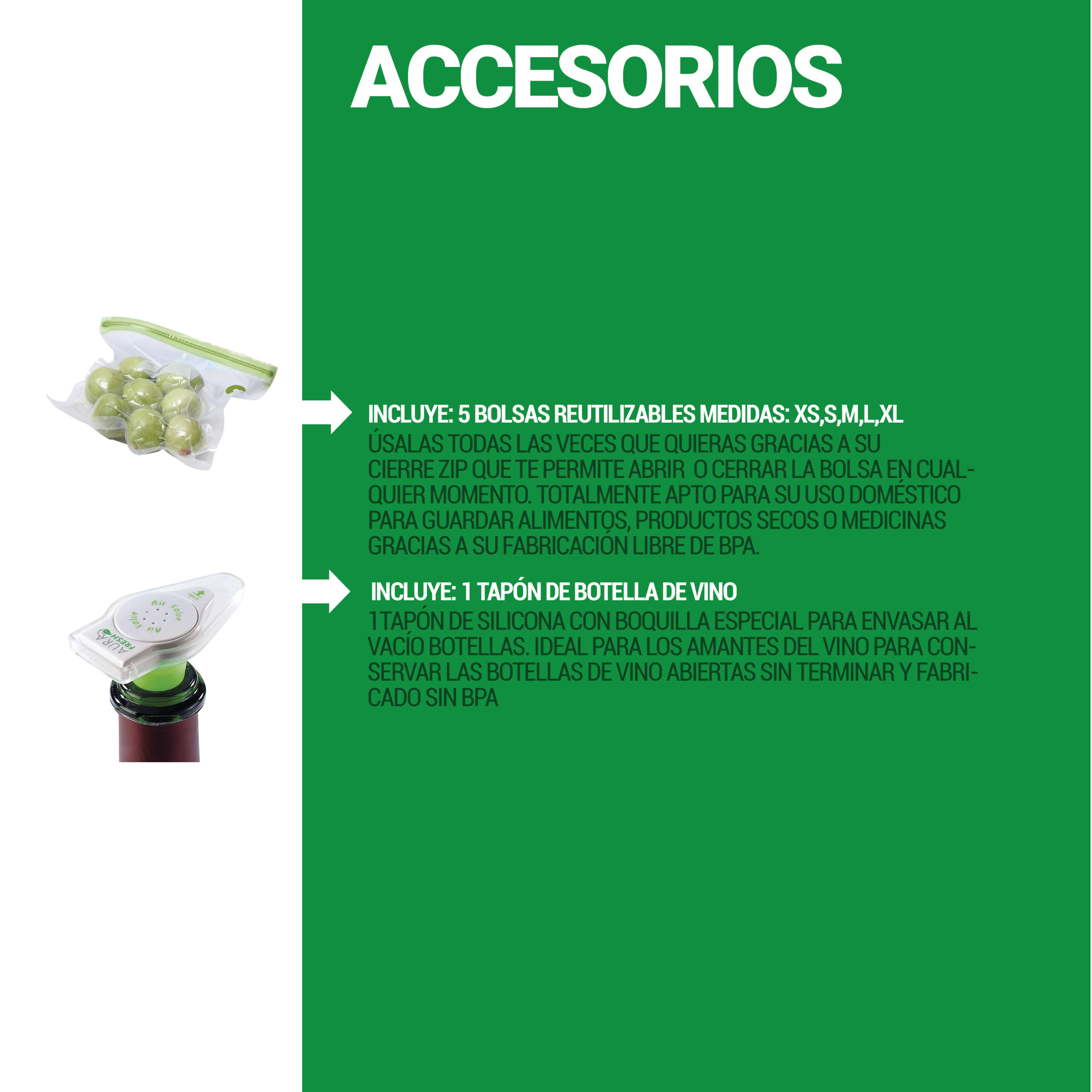 Envasadora al vacío Aura Fresh - Imagen 3