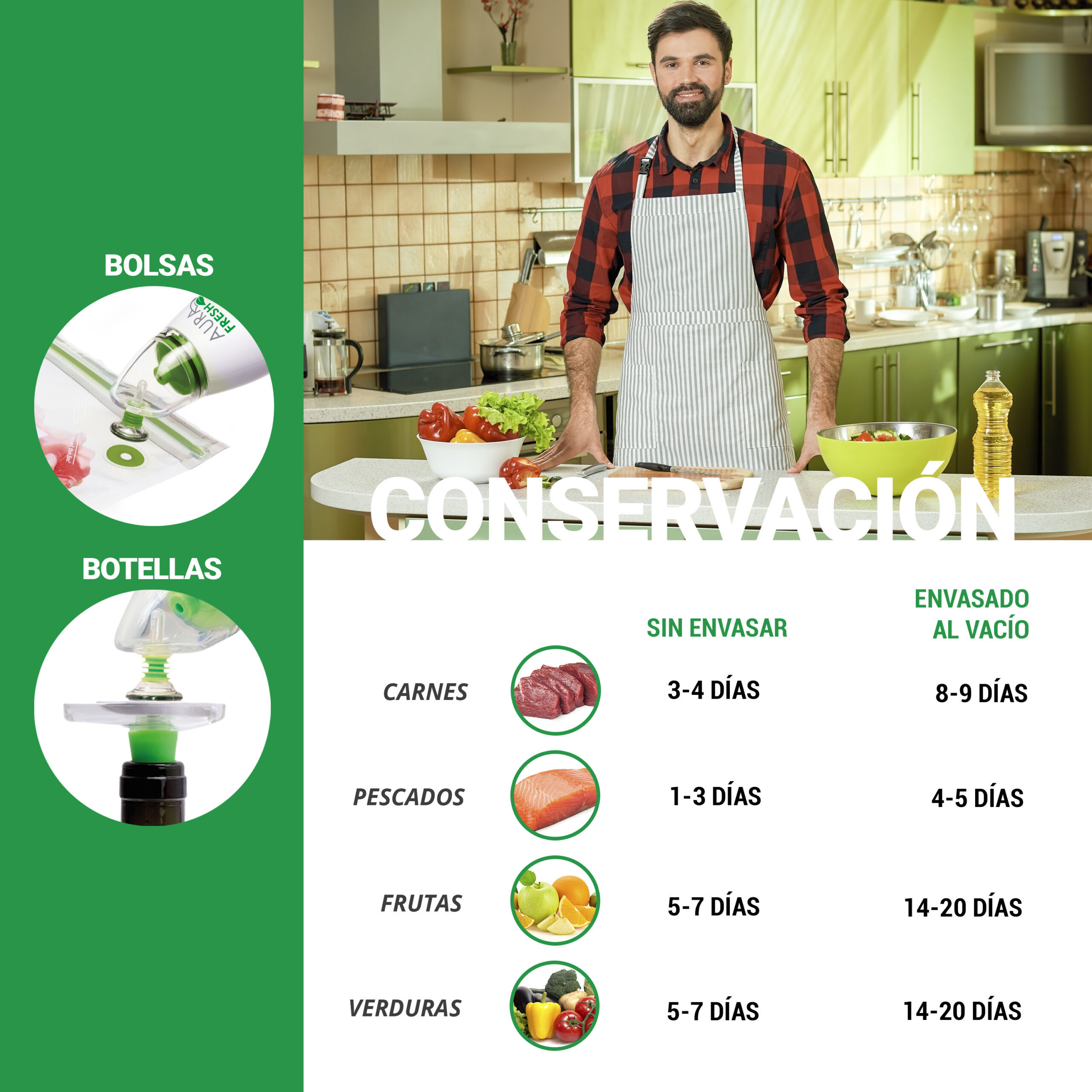 Envasadora al vacío Aura Fresh - Imagen 7