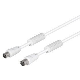 Conexión antena blanco ferrita 9.5mm/1.5M