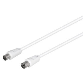 Conexión antena blanco recto 9.5mm/2.5m