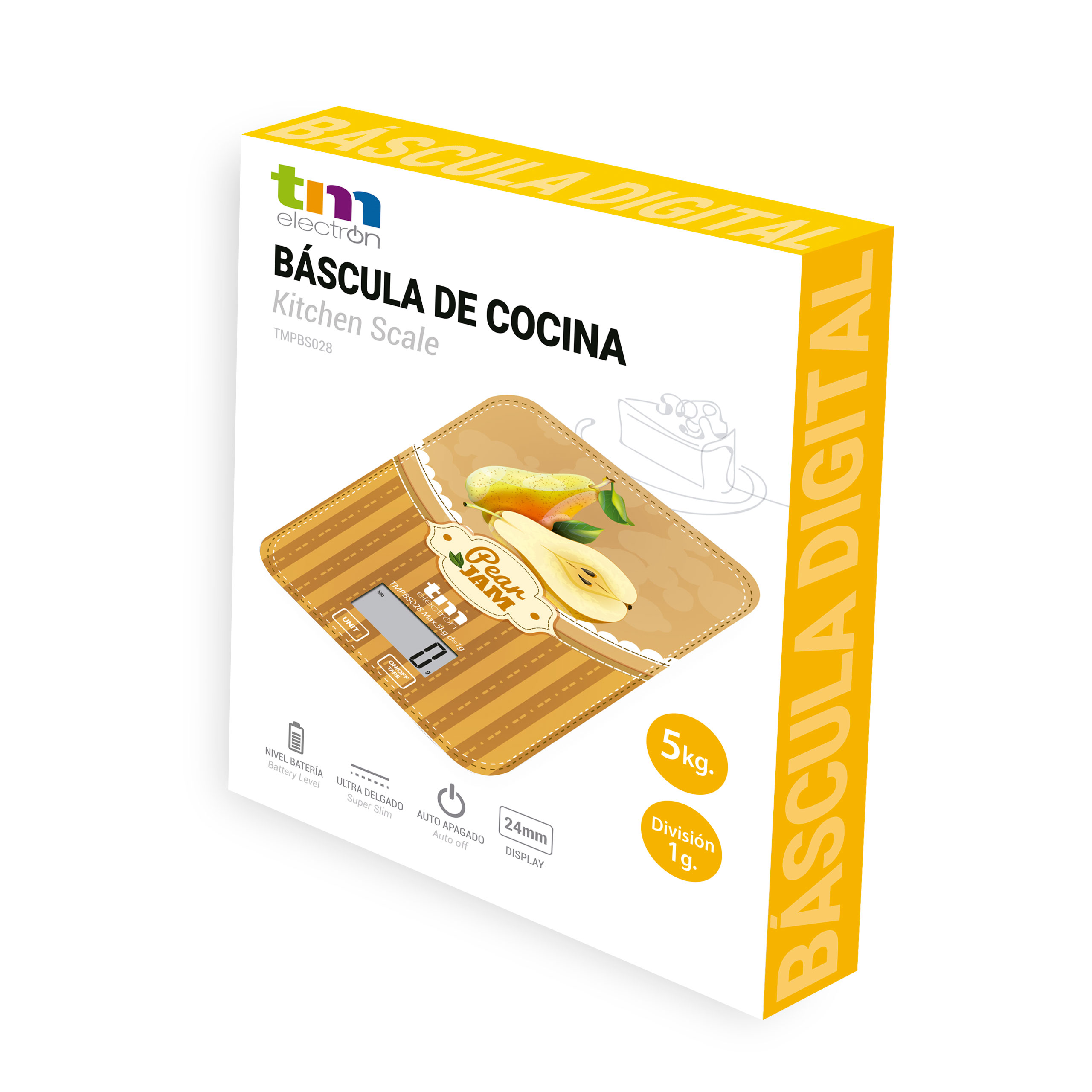 Báscula de cocina pera - Imagen 8