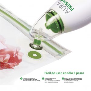 Bolsas para envasar al vacío reutilizables 10 uds. M (22x34cm) - Image 2