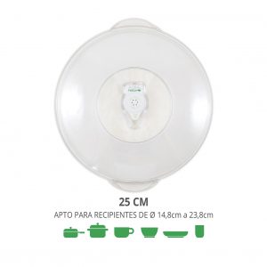 Tapa para envasar al vacío universal Ø25cm.